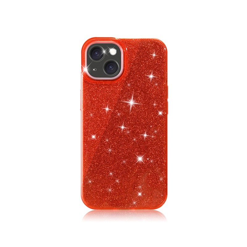 Coque paillettes Rouge - iPhone 16 Pro Max photo 1 Coque paillettes Rouge - iPhone 16 Pro Max photo 1