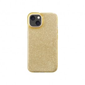 Coque paillettes Or - iPhone 16 photo 1