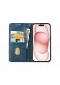 Etui portefeuille - iPhone 16 - Bleu photo 7