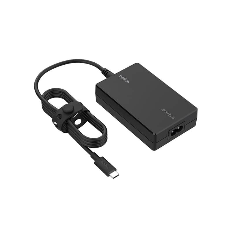 chargeur USB-C 100W pour ordinateur portable - Belkin photo 1 chargeur USB-C 100W pour ordinateur portable - Belkin photo 1