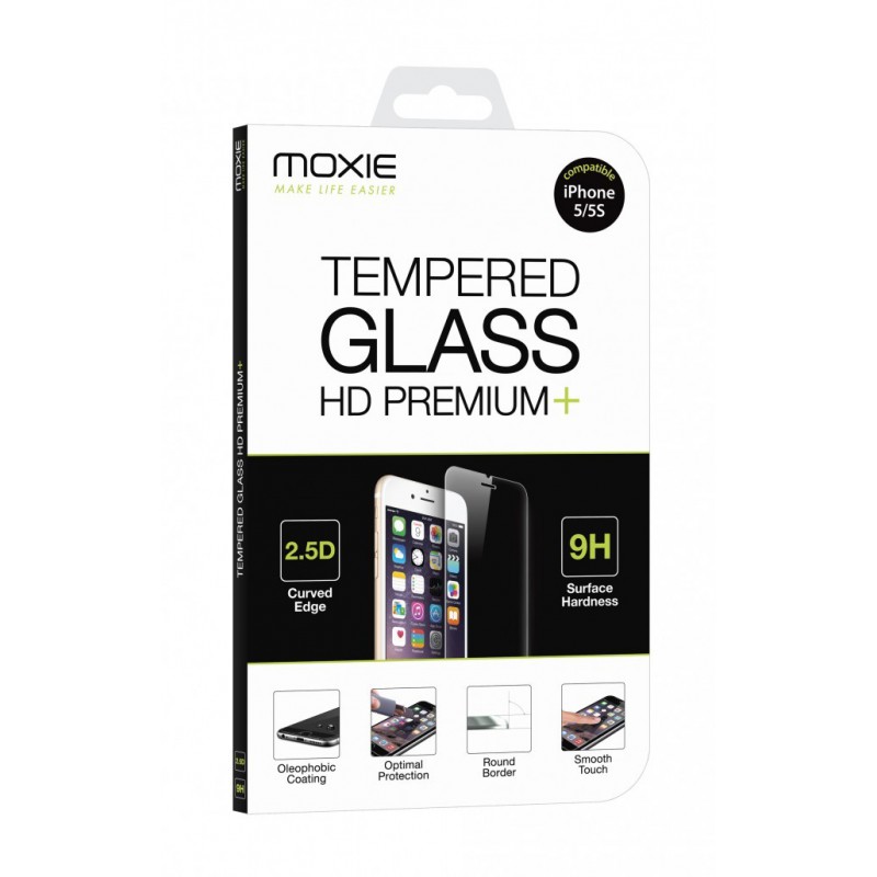 Film de protection en verre trempé 2.5D - iPhone 5/5S/5C/SE Film de protection en verre trempé 2.5D - iPhone 5/5S/5C/SE
